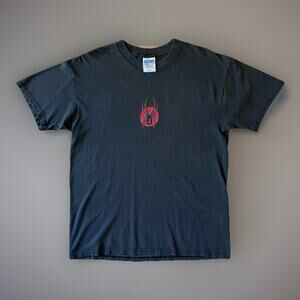 Vintage Spyder Shirt Large Black Y2K Outerwear Colorado Ski Snowboard